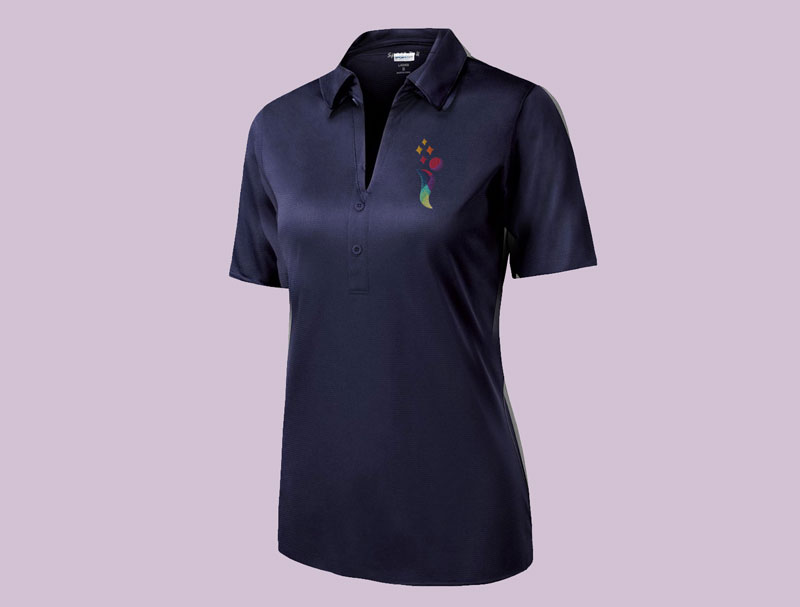 Women’s SportTek Collar Shirt Navy