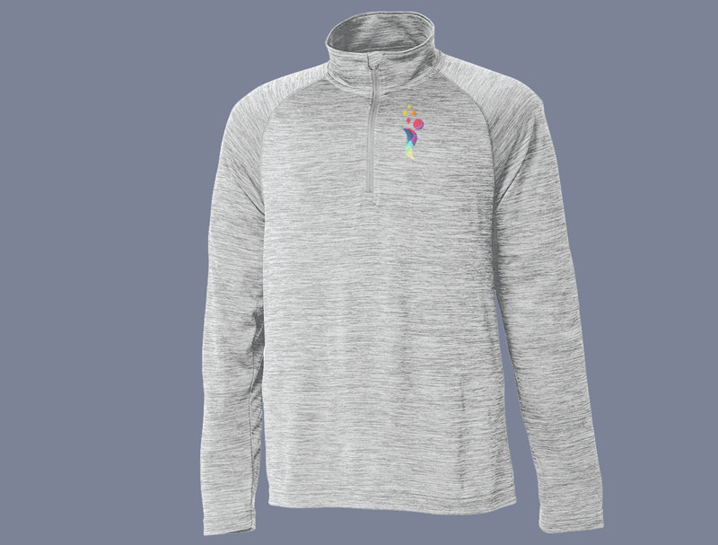 Performance Pullover Mens Grey